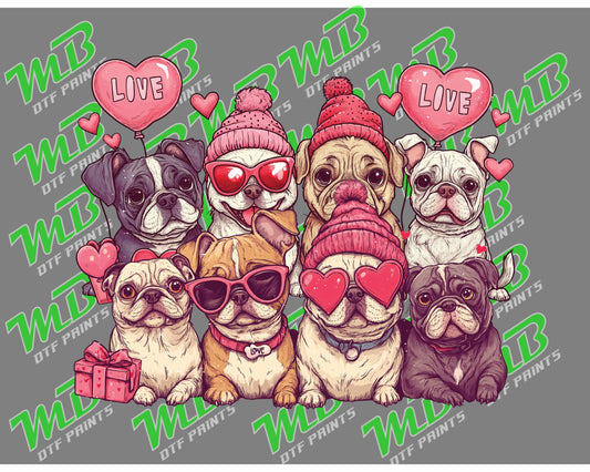 DOGS VALENTINE TRANSFER
